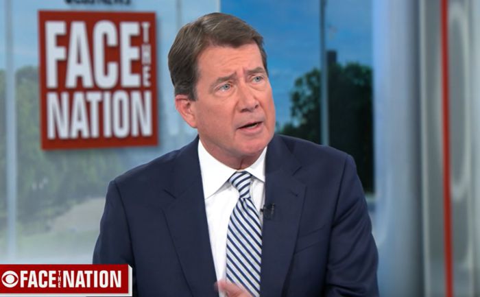 빌 해거티 연방 상원의원(공화·테네시)이 10일(현지시간) CBS방송과 인터뷰하고 있다. CBS화면캡처