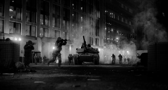 <시빌 워: 분열의 시대> 스틸 컷. 마인드마크 제공.