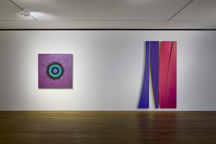 케네스 놀랜드 전시 전경. 페이스갤러리 제공