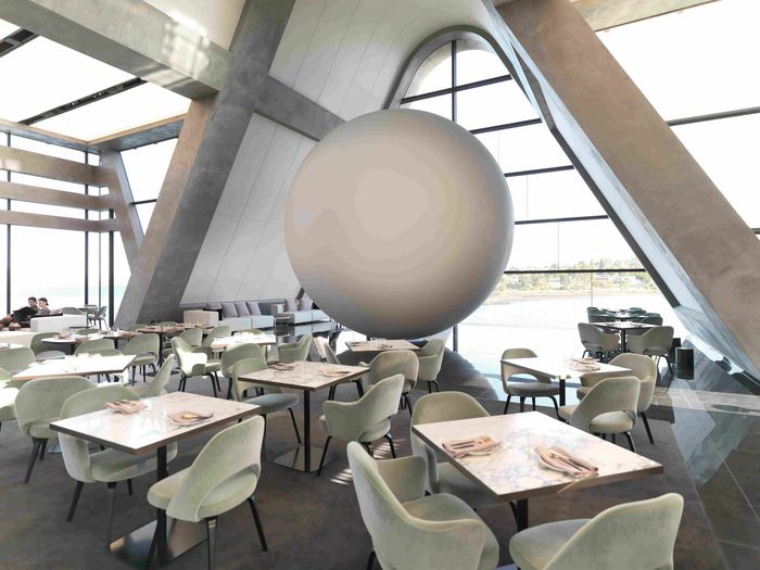 파로 레스토랑 내 설치 작품. MONA 제공