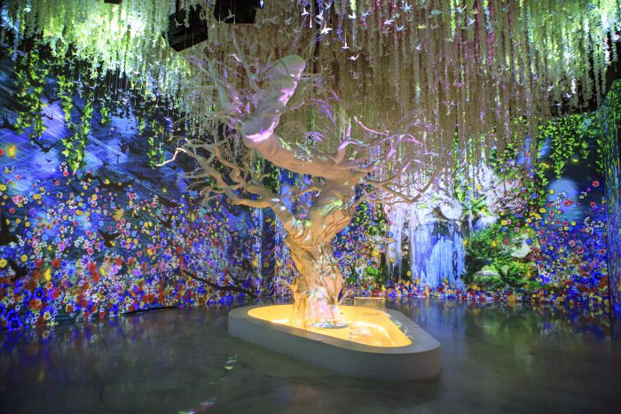 녹테마레 ‘타임리스’ 테마 전시관.