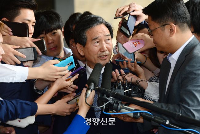 한국항공우주산업(KAI) 하성용 전 대표. 경향신문 자료사진