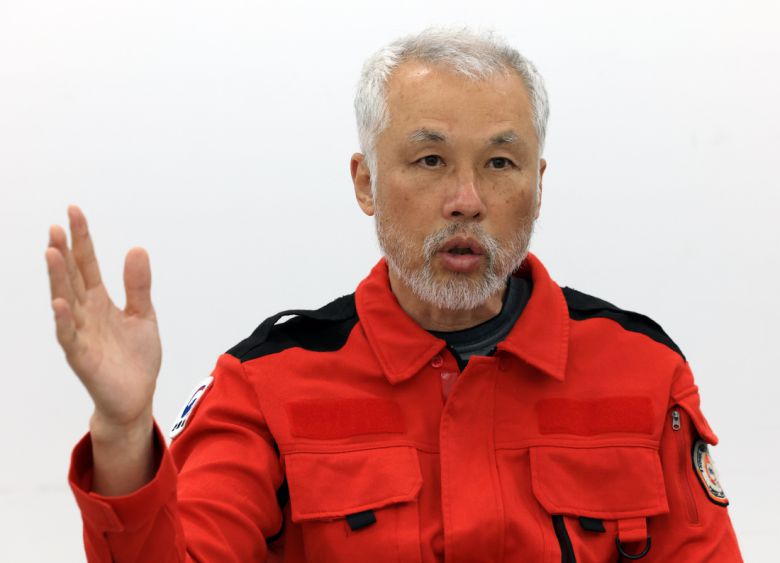 신현훈 공공운수노조 산림청지회장