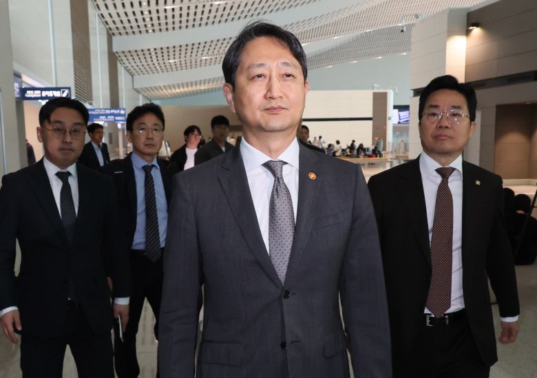 안덕근 산업통상자원부 장관. 연합뉴스