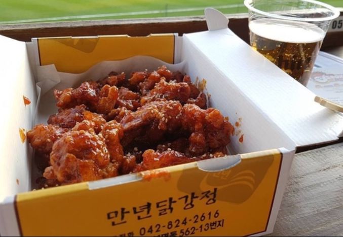 만년닭강정.  @sool.jaehwan 제공