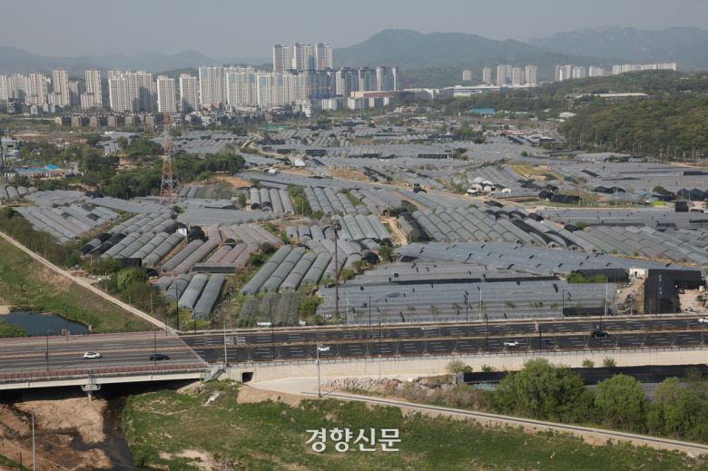 3기 신도시가 들어서는 고양시 창릉동의 2022년 모습. 경향신문 자료사진