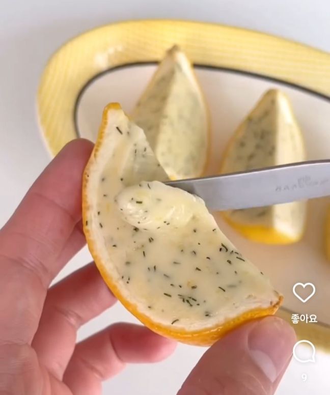 레몬 딜 버터.   @_beurre_noisette_  제공