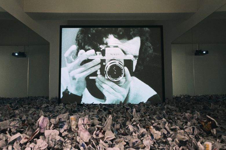 서울 종로구 푸투라서울에 전시된 안소니 맥콜의 ‘써큘레이션 피겨스’. 푸투라서울 제공