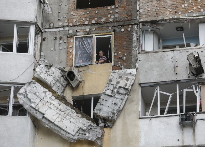 6일(현지시간) 러시아가 우크라이나 전역에 드론과 순항미사일을 활용한 공습을 퍼부었다. EPA연합뉴스