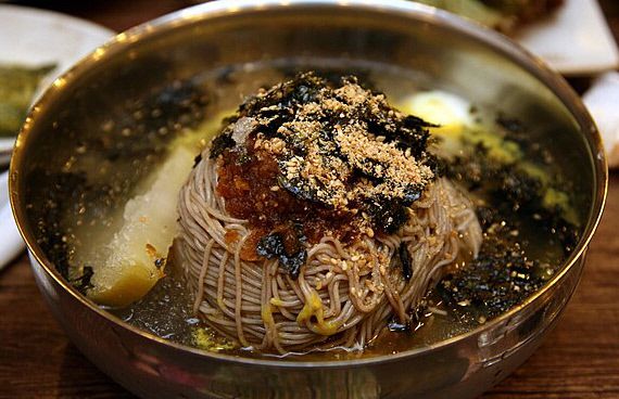 비빔막국수