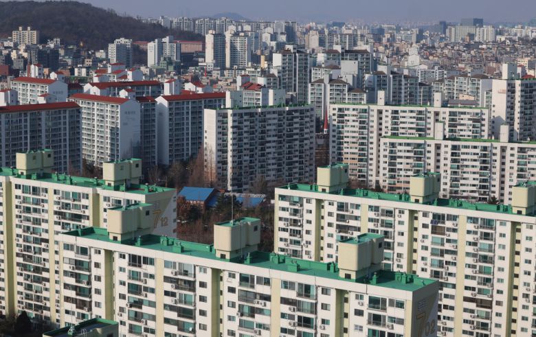 서울 양천구 목동 일대 아파트 모습.  연합뉴스