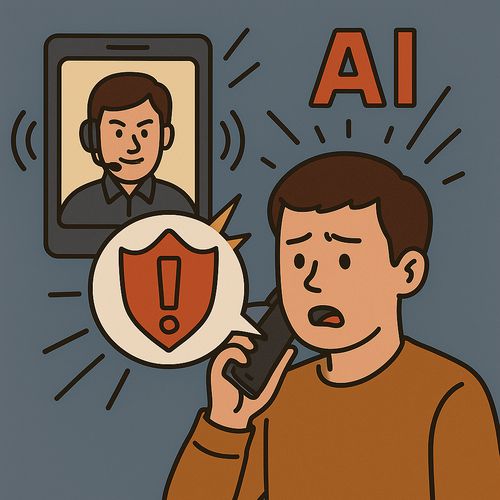 최근 이동통신사들은 AI 기반 보이스피싱 탐지 기술 등을 활용해 범죄 피해 예방을 돕고 있다. 챗GPT 생성 이미지