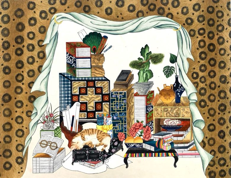 호피장막도. 최지원 제공