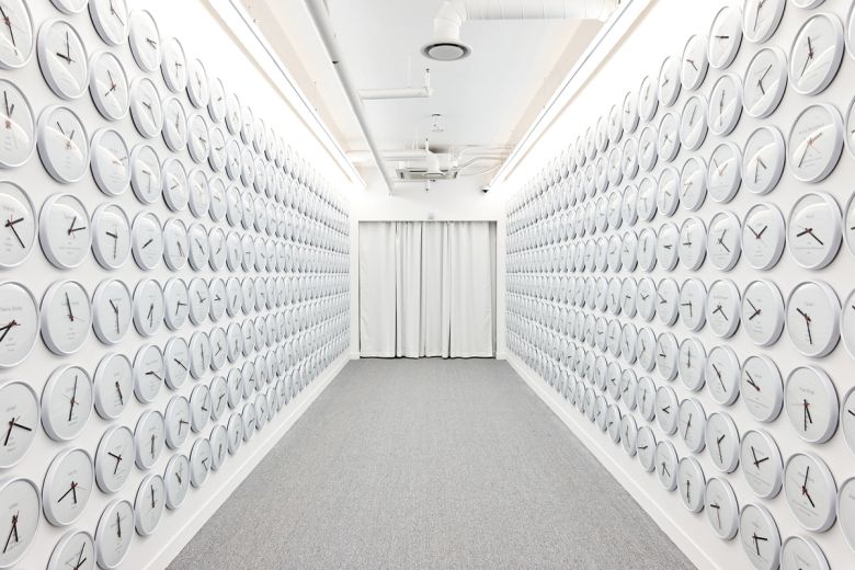 제주 서귀포시 포도뮤지엄에 전시된 이완의 ‘고유시’(2025). 포도뮤지엄 제공