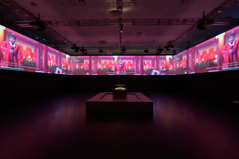 ‘조선왕조 의궤’를 3D 영상으로 만든 ‘실감의궤: 길례, 흉례’. 국가유산진흥원 제공