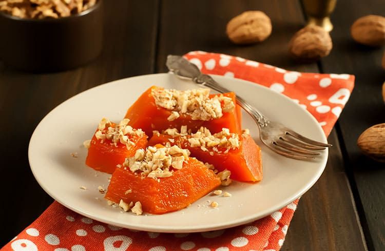 안탈리아의 인기 호박 디저트, 카박 톨루수. 튀르키예 문화관광부 제공