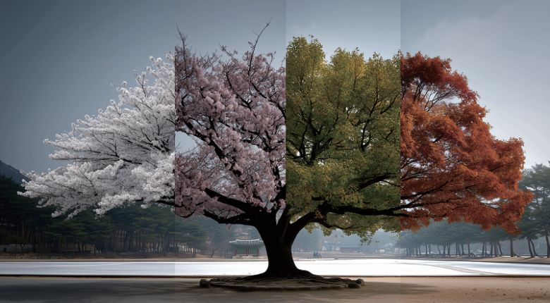 고궁의 나무 AI 이미지 / 작가 제공