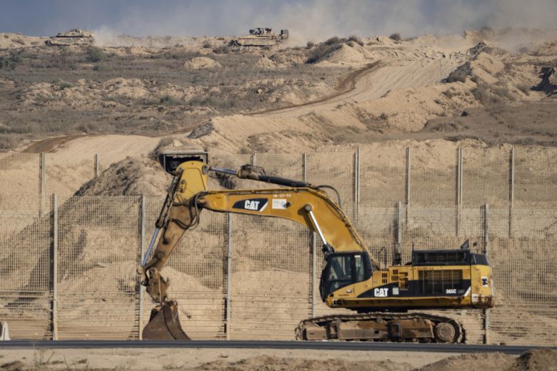 이스라엘 남부에서 가자지구 모습. AP연합뉴스