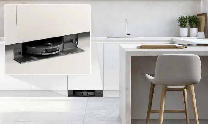 LG전자가 IFA에서 새롭게 선보이는 히든 스테이션  로봇청소기. LG전자 제공