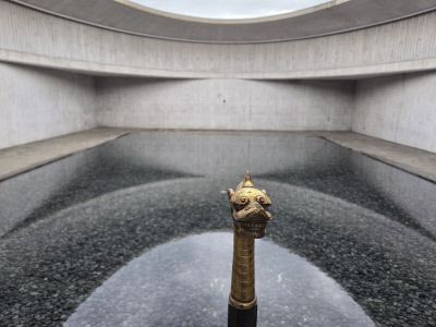 재일교포 건축가 이타미 준이 건축한 제주 서귀포 수풍석 뮤지엄 중 ‘수 뮤지엄’의 전경.
