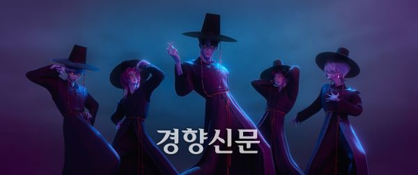 <케이팝 데몬 헌터스> 스틸컷. 넷플릭스