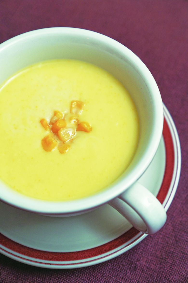 부녀의 진한 추억이 담긴 옥수수 크림수프. 북스레브쿠헨 제공