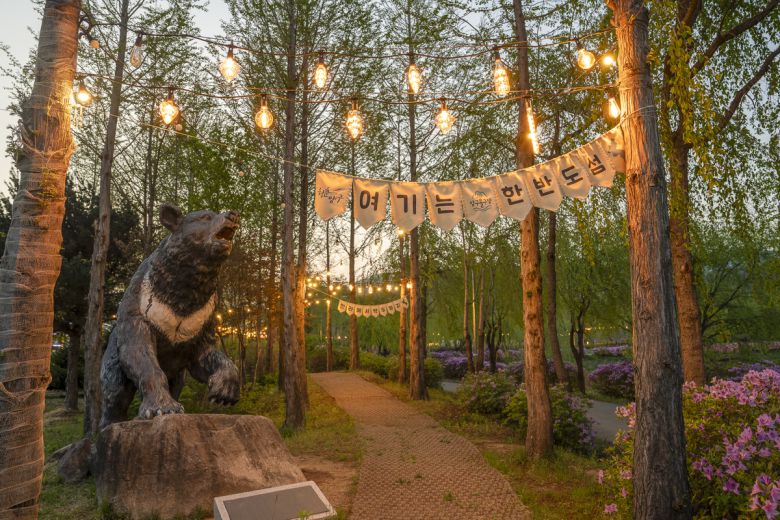 양구 파로호 한반도섬 둘레길 전경. 양구군 제공