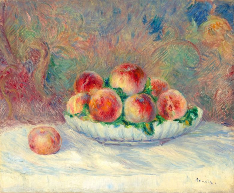 피에르 오귀스트 르누아르의 ‘복숭아’(1881). 예술의전당 제공