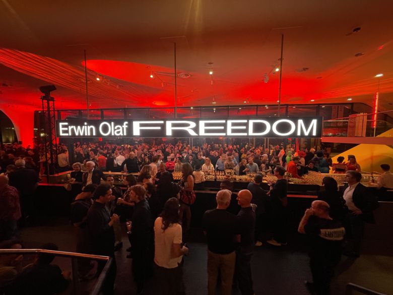 스테델릭 미술관, 어윈 올라프 회고전 오프닝. 2025. Oct. 9, 사진제공 공근혜갤러리