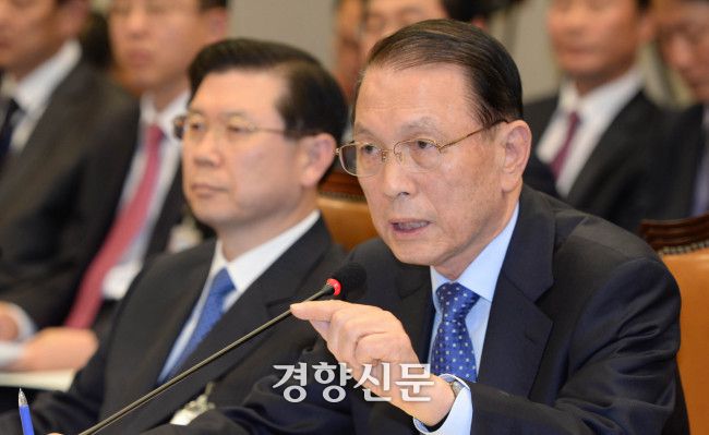 김기춘 전 박근혜 정부 대통령비서실장. 김창길 기자