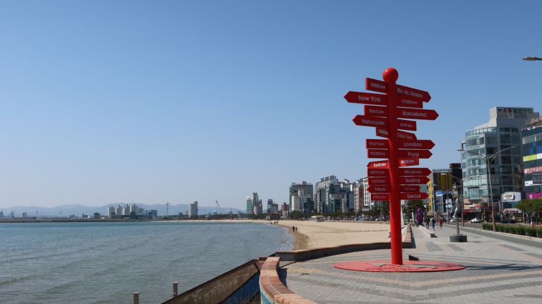 경북 포항 영일대해수욕장 전경. 경북도 제공