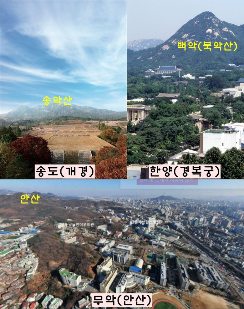 개국과 함께 한양 천도가 이뤄졌다.(1394) 경복궁과 종묘, 사직단도 창건됐다. 그러나 1차 왕자의 난(1398) 직후 송도(개경) 환도가 단행됐고, 다시 2차 왕자의 난 이후 재천도 논의가 일었다. 그 후보지는 ‘송도 잔류’와 ‘한양(경복궁)·무악(안산) 천도’ 등 3곳이었다.