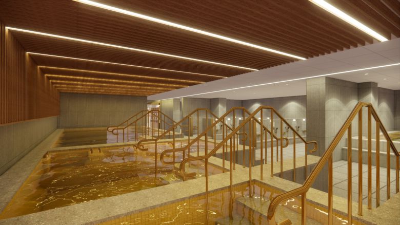 충북 음성군 금왕읍에 내년 2월 준공되는 ‘금빛공감센터’ 내 공공 목욕탕 모습. 음성군 제공.