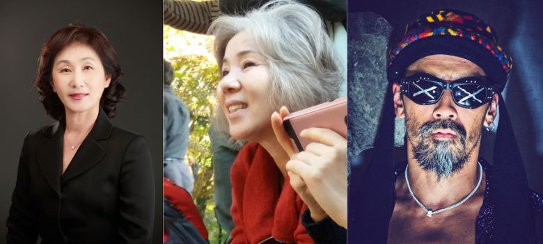 정성숙 국립정동극장 대표, 엄정자 계룡산 국제 춤 축제 총감독, 김보람 앰비규어스댄스컴퍼니 예술감독(왼쪽부터)      한국춤평론가회 제공