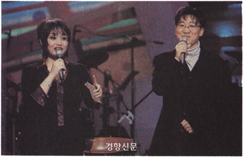 1995년 KBS <이소라의 프로프즈>에 출연한 김광진. 경향신문 자료사진.