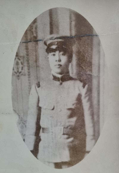 배만두가 조선보병대(창덕궁수비대) 시절 촬영한 사진. 후손 배원열 제공