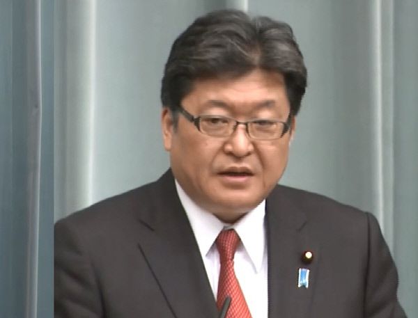 하기우다 고이치 자민당 간사장 대행. 일본 총리관저 누리집 갈무리