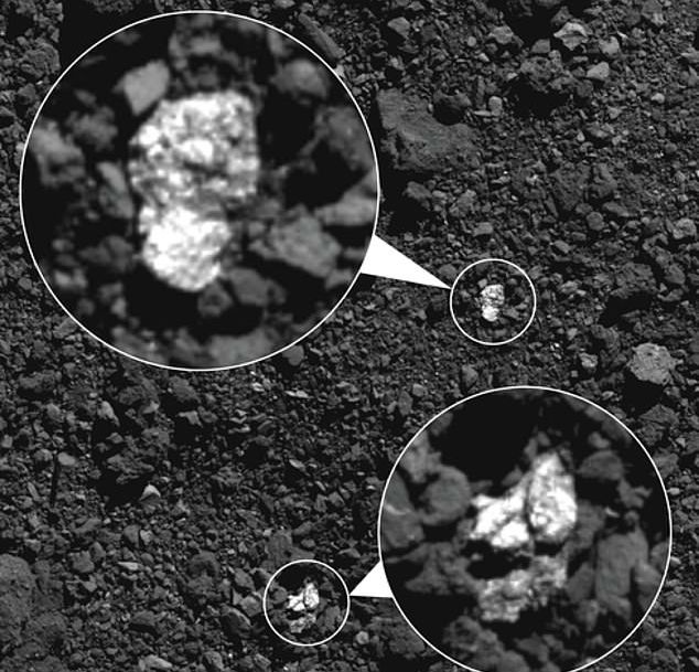 소행성 베누에서 발견된 또 다른 소행성 ‘베스타’의 흔적(출처=NASA)