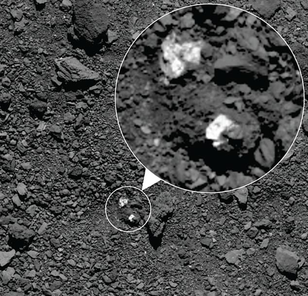 소행성 베누에서 발견된 또 다른 소행성 ‘베스타’의 흔적(출처=NASA)