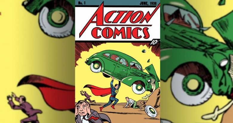 83년 전인 1938년 출간된 만화책. 슈퍼히어로 캐릭터인 ‘슈퍼맨’의 기원 스토리가 담긴 이 만화책은 최근 온라인 경매에서 약 36억 4300만 원에 거래됐다.