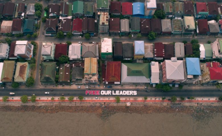 지난 3월 만달레이 상공에서 촬영한 도시의 모습 AFP 연합뉴스