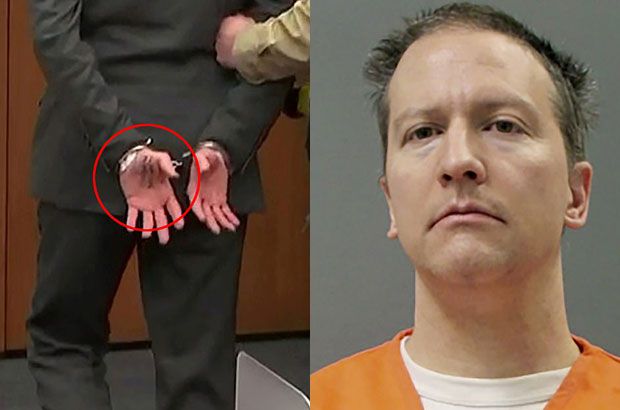 배심원단 평결 이후 미네소타주 교정시설인 오크 파크 하이츠 교도소에 수감된 쇼빈은 구체적인 형량을 정하는 법원의 최종 선고를 기다리고 있다./로이터, AP 연합뉴스