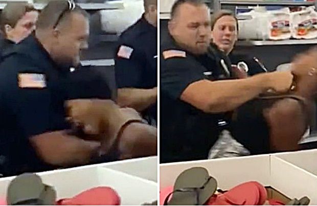 연행 과정에서도 잡음은 계속됐다. 스페인 경관은 항의의 표시로 자신의 팔을 물려 한 언니의 목을 주먹으로 가격했다.