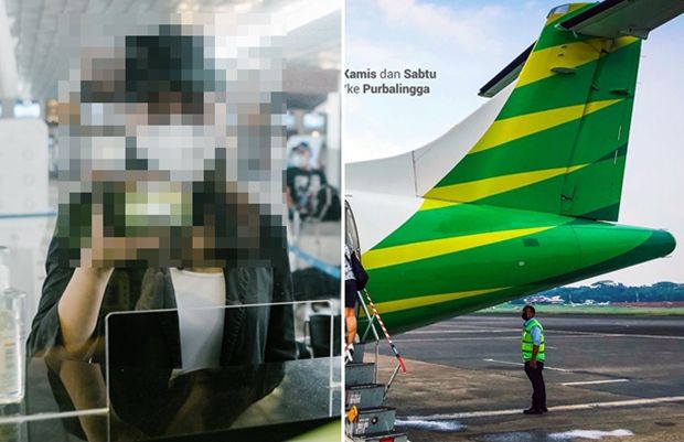 남성은 최근 자카르타 할림 페르다나쿠수마 공항에서 고향인 테르나테로 가는 씨티링크항공 국내선 여객기에 탑승했다. 코로나19 감염으로 비행기 탑승이 어려워지자 아내 신분증과 유전자증폭(PCR) 음성 확인서를 도용, 공항 검열을 통과했다. 얼굴은 니캅으로 가려 위장했다.