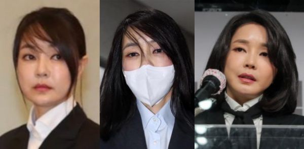 윤석열 국민의힘 대선후보 부인 김건희씨 헤어스타일 변화. 연합뉴스