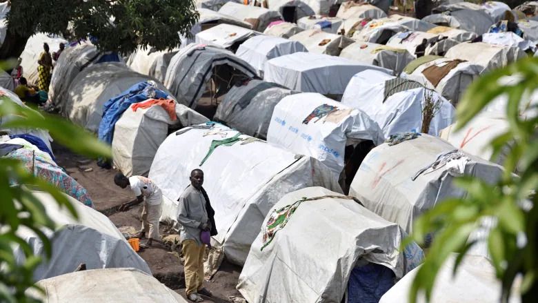 이투리주 디주구 지역에 있는 한 난민 캠프의 모습.(사진=로이터 연합뉴스)