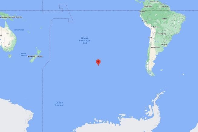 국제우주정거장이 수장될 포인트 니모의 위치