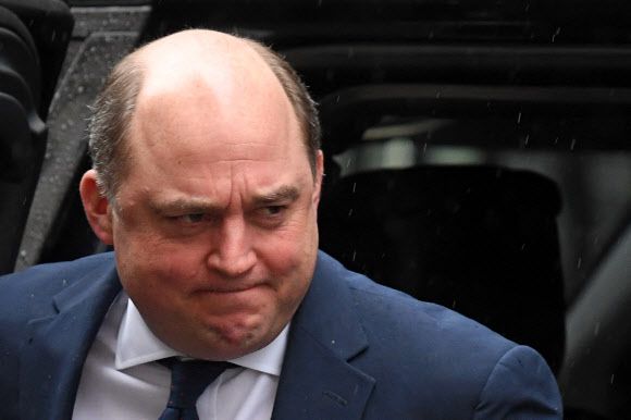 벤 월러스 영국 국방장관. AFP 연합뉴스