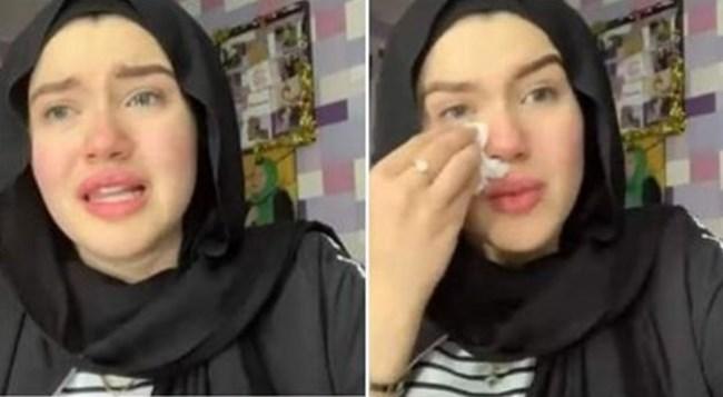 지난해 재판에서 무죄를 호소하는 하닌 호삼(20)의 모습