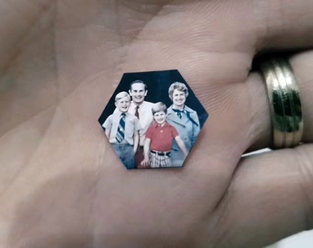 듀크의 같은 가족사진 축소판. / 앤디 손더스